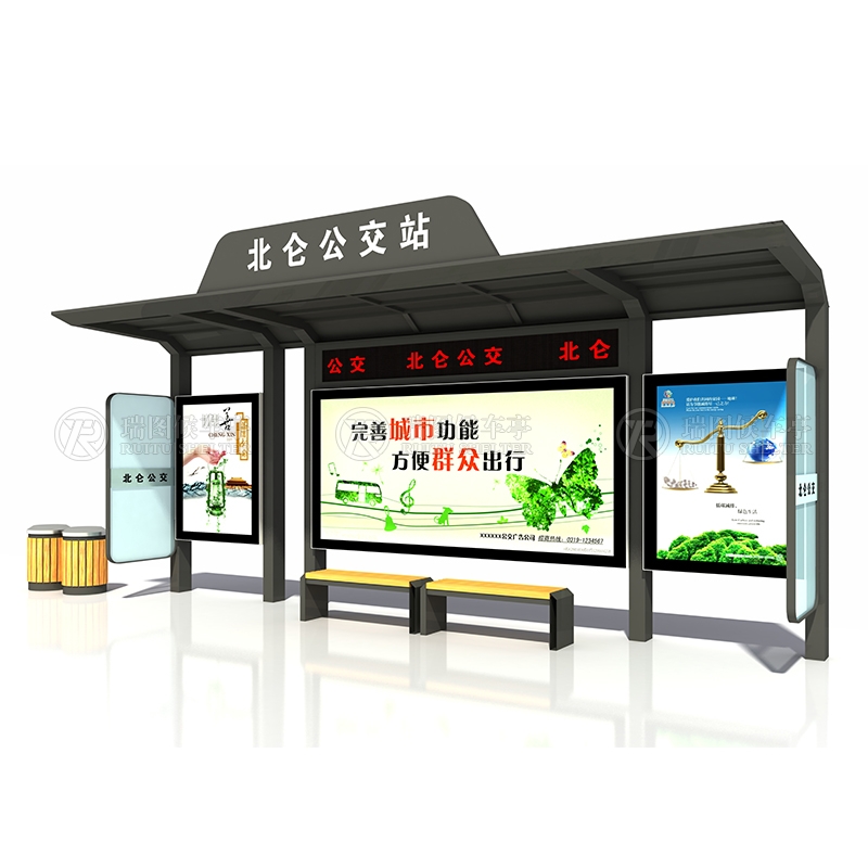 候車(chē)亭站臺(tái)功能定制，打造人性化公共交通空間